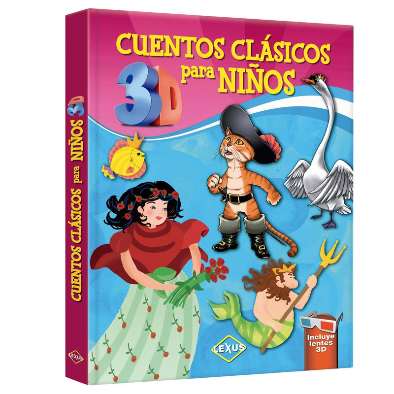 Cuentos Clásicos para niños 3D – Lexus Editores Guatemala