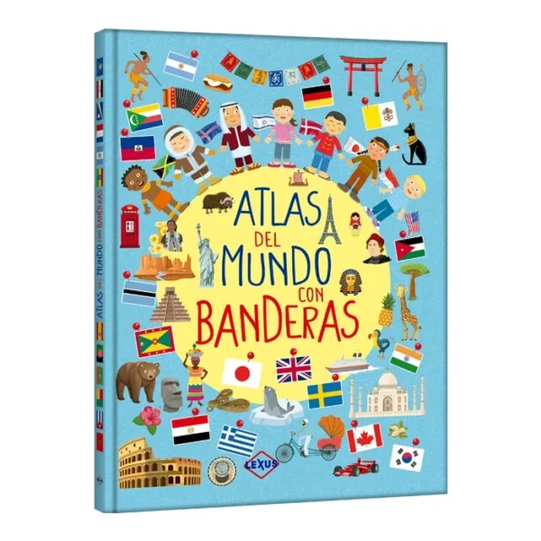 Atlas del Mundo con Banderas