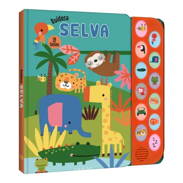 selva ruidosa libro con sonido